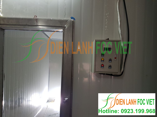 lắp đặt kho lạnh bảo quản dứa